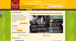 Desktop Screenshot of ecotidienne.fr
